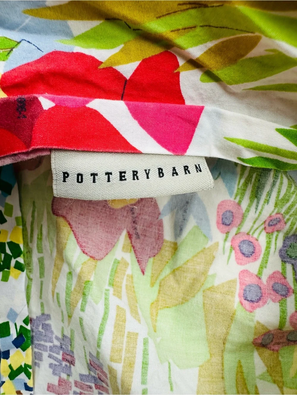 Pottery Barn Woodland Organic Cotton Standard Pillow Sham